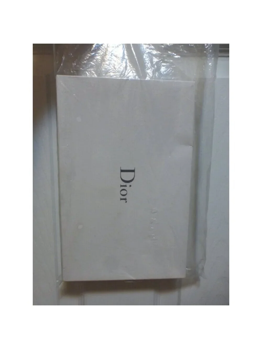 Dior BLUE GLITTER LOGO COSMETIC Makeup Evening BAG Trousse pouch